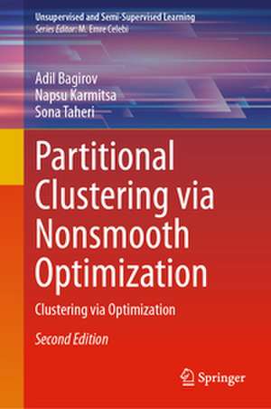 Partitional Clustering via Nonsmooth Optimization de Adil Bagirov