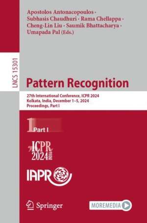 Pattern Recognition de Apostolos Antonacopoulos