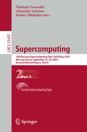 Supercomputing de Vladimir Voevodin