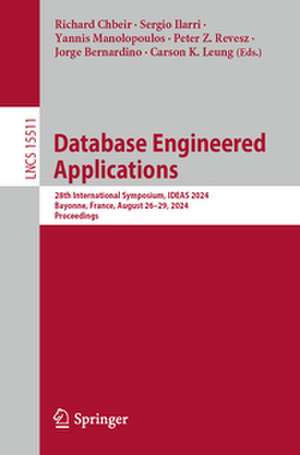 Database Engineered Applications de Richard Chbeir