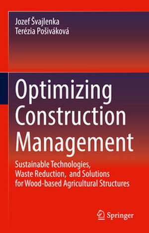 Optimizing Construction Management de Jozef ¿Vajlenka