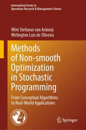 Methods of Nonsmooth Optimization in Stochastic Programming de Wim Stefanus van Ackooij