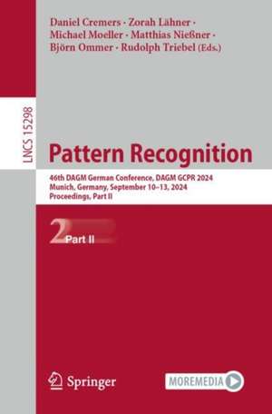 Pattern Recognition de Daniel Cremers