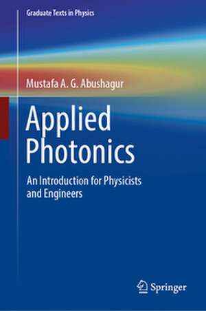 Applied Photonics de Mustafa A. G. Abushagur