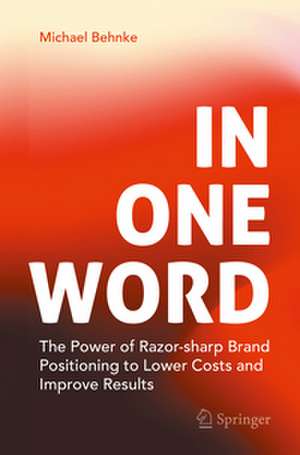 In One Word de Michael Behnke