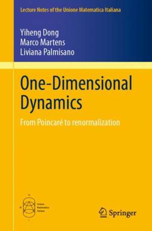 One-Dimensional Dynamics de Yiheng Dong