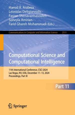 Computational Science and Computational Intelligence de Hamid R. Arabnia