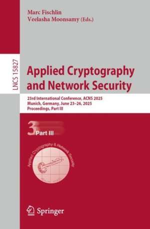 Applied Cryptography and Network Security de Marc Fischlin