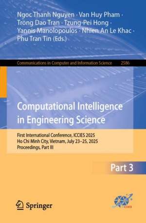 Computational Intelligence in Engineering Science de Ngoc Thanh Nguyen