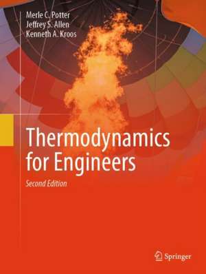 Thermodynamics for Engineers de Merle C. Potter