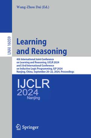 Learning and Reasoning de Wang-Zhou Dai