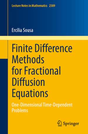 Finite Difference Methods for Fractional Diffusion Equations de Ercília Sousa