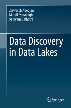 Data Discovery in Data Lakes de Mahdi Esmailoghli