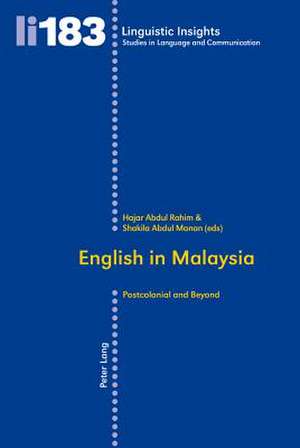 English in Malaysia de Hajar Abdul Rahim