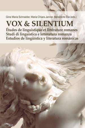 Vox & Silentium de Gina Maria Schneider