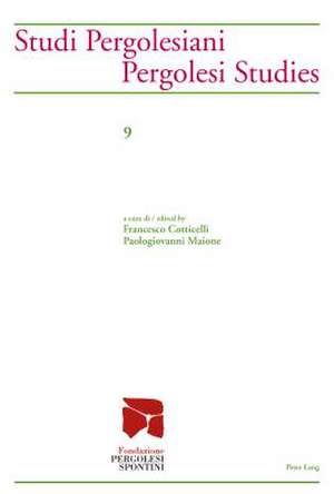 Studi Pergolesiani. Pergolesi Studies: A New Challenge for the Teaching Approaches in Bilingual Education de Francesco Cotticelli