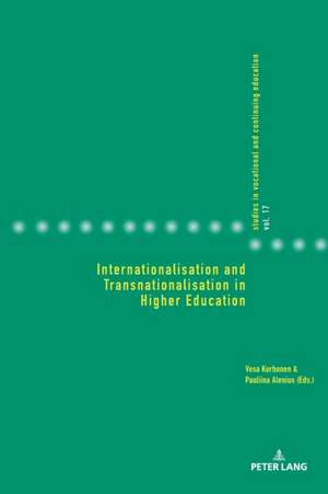 Internationalisation and Transnationalisation in Higher Education