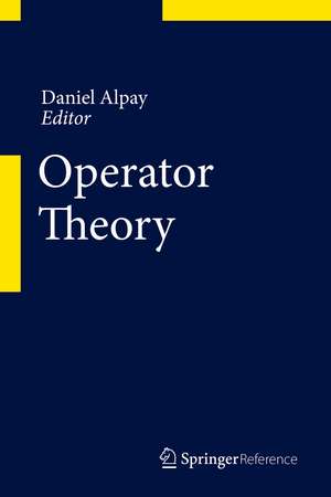 Operator Theory de Daniel Alpay