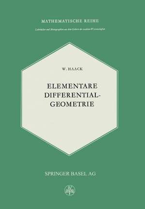 Elementare Differentialgeometrie de W. Haack