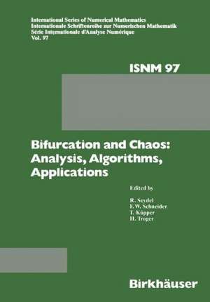 Bifurcation and Chaos: Analysis, Algorithms, Applications de KÜPPER