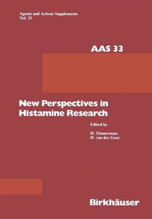 New Perspectives in Histamine Research de H. Timmermann