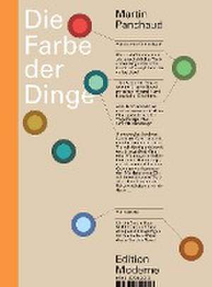 Die Farbe der Dinge de Martin Panchaud