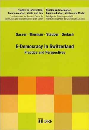 E-Democracy in Switzerland