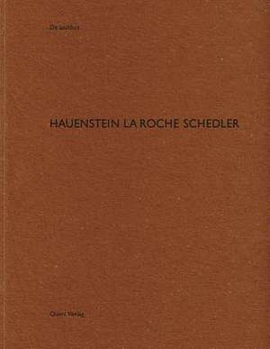 Hauenstein la Roche Schedler de Heinz Wirz