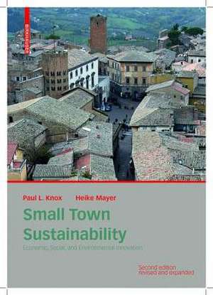 Small Town Sustainability – Economic, Social, and Environmental Innovation de Paul Knox