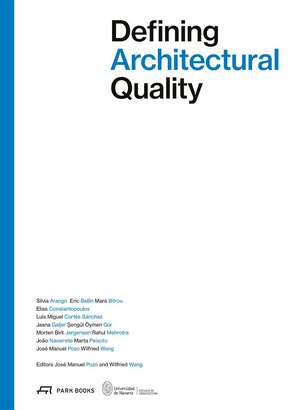 Defining Architectural Quality de José Manuel Pozo