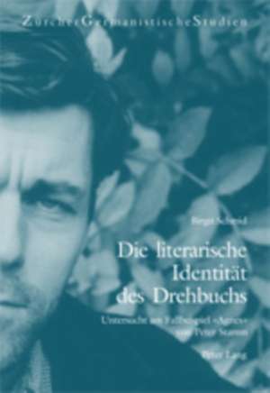 Die Literarische Identitaet Des Drehbuchs de Birgit Schmid