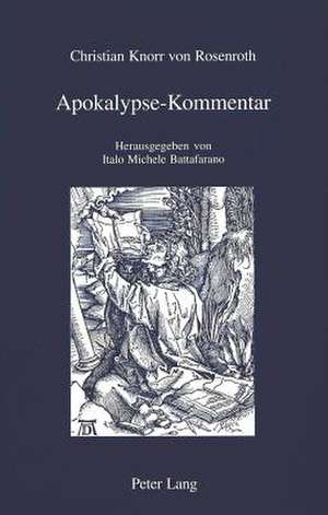 Apokalypse-Kommentar de Christian Knorr von Rosenroth