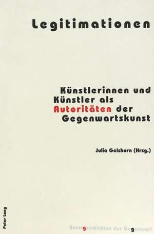 Legitimationen de Julia Gelshorn