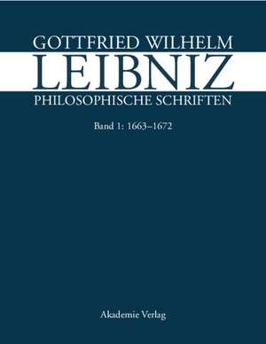 1663–1672 de Leibniz-Forschungsstelle der Universität Münster