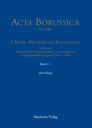 Die Behörde und ihr höheres Personal – Darstellung de Berlin-Brandenburgische