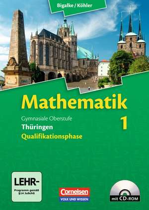 Mathematik 1 Sekundarstufe II 11. Schuljahr. Schülerbuch mit CD-ROM. Thüringen de Gabriele Ledworuski