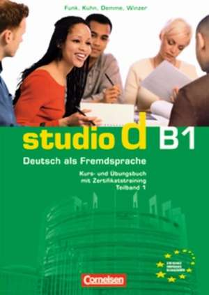 studio d Grundstufe. Teilband 1 des Gesamtbandes 3 (Einheit 1-5) de Carla Christiany