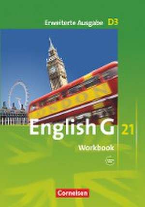 English G 21. Erweiterte Ausgabe D 3. Workbook mit Audios online de Jennifer Seidl