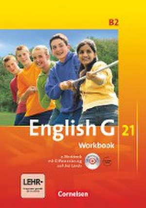 English G 21. Ausgabe B 2. Workbook mit e-Workbook und Audios Online de Jennifer Seidl