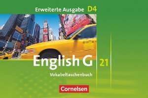 English G 21. Erweiterte Ausgabe D 4. Vokabeltaschenbuch de Hellmut Schwarz