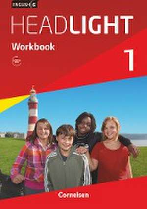 English G Headlight 01: 5. Schuljahr. Workbook mit Audios online de Gwen Berwick