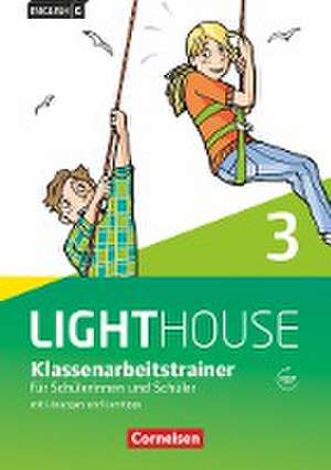 English G LIGHTHOUSE 03: 7. Schuljahr. Klassenarbeitstrainer mit Lösungen und Audios Online de Bärbel Schweitzer