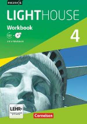 English G LIGHTHOUSE 4: 8. Schuljahr. Workbook mit e-Workbook und Audios online de Gwen Berwick