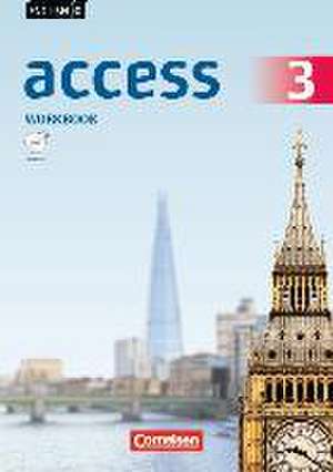 English G Access 3: 7. Schuljahr.Workbook mit Audios online de Jennifer Seidl