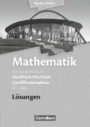 Mathematik Qualifikationsphase Grundkurs. Lösungen zum Schülerbuch. Sekundarstufe II Nordrhein-Westfalen de Anton Bigalke