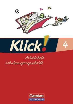 Klick! Erstlesen. Lesen und Sprache. Arbeitsheft Teil 4. Östliche Bundesländer und Berlin de Iris Born