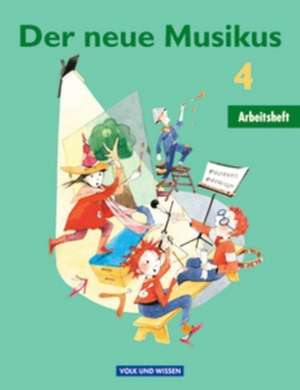 Der neue Musikus 4. Schuljahr. Arbeitsheft. Östliche Bundesländer und Berlin de Georg Biegholdt