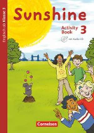 Sunshine 3. Schuljahr. Activity Book mit Audio-CD, Minibildkarten und Faltboxen de Tanja Beattie