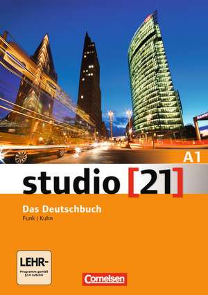 studio 21 Grundstufe A1 Gesamtband: Das Deutschbuch mit DVD-ROM de Hermann Funk