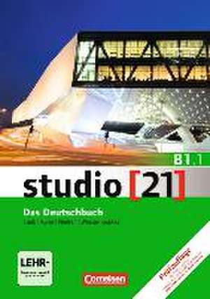 studio [21] - Grundstufe B1: Teilband 01. Das Deutschbuch (Kurs- und Übungsbuch mit DVD-ROM) de Hermann Funk